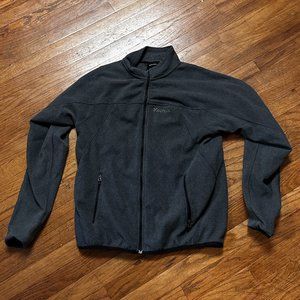 Marmot Mens Large Grey Full Zip Fleece - dang nice and shipped super fast